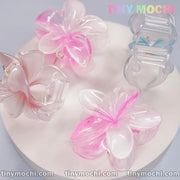 Plumeria Flower Hair Clip, Hair Claw Clip for Lady - Tiny Mochi