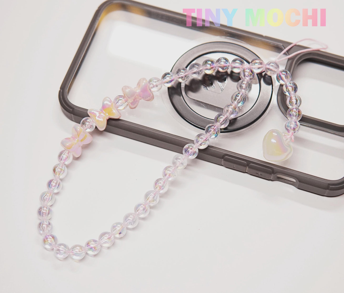 Y2K Inspired Beaded Phone Strap Collection - Fun Charms for Your Daily Essentials, AirPods, Camera & Accessories Phone - Tiny Mochi