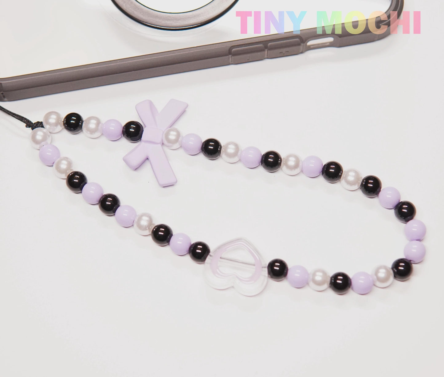 Y2K Inspired Beaded Phone Strap Collection - Fun Charms for Your Daily Essentials, AirPods, Camera & Accessories Phone - Tiny Mochi
