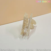 Iridescent Bunny Hair Clip | Cute Hair Claw for Thick Hair - Tiny Mochi