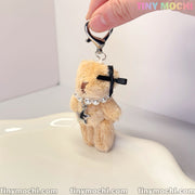 Adorable Star Necklace and Stylish Soft Bear Keychain – Charming Charm for Handbags, Cell Phones & Beyond! - Tiny Mochi