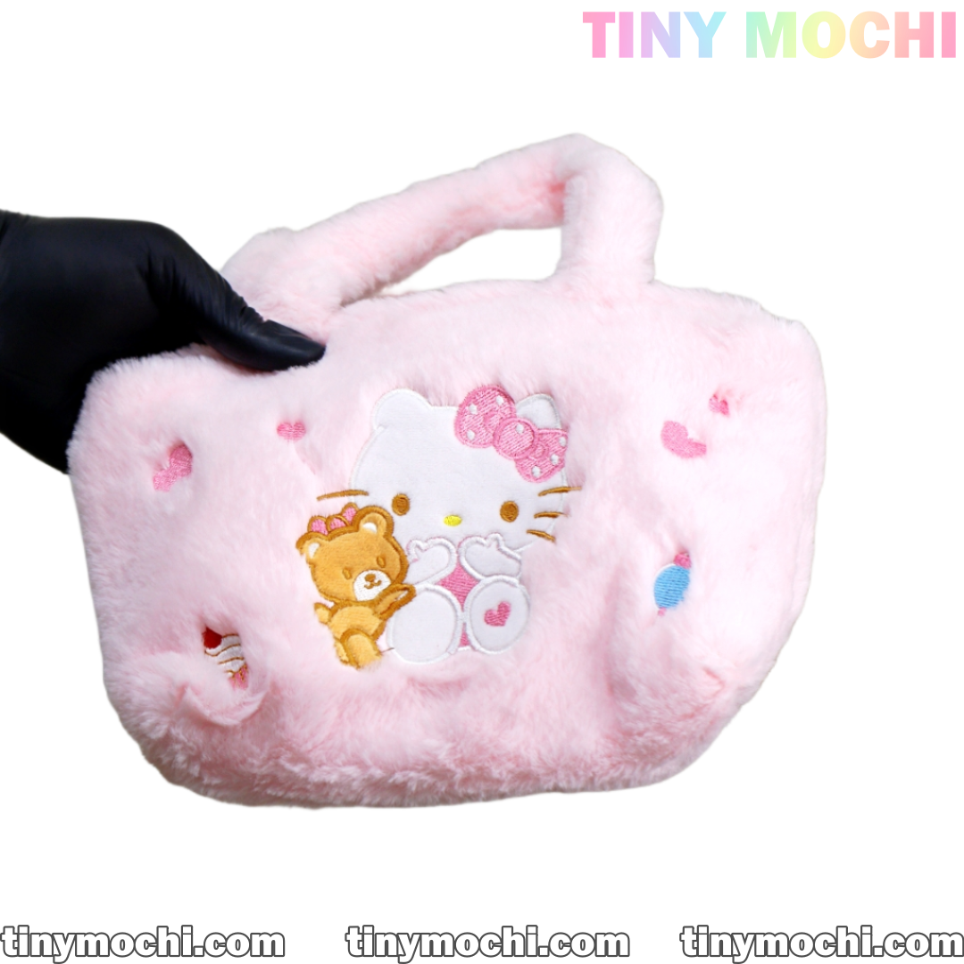 Adorable Soft Plush Handbag—Cute and Stylish Gift for Girls - Tiny Mochi