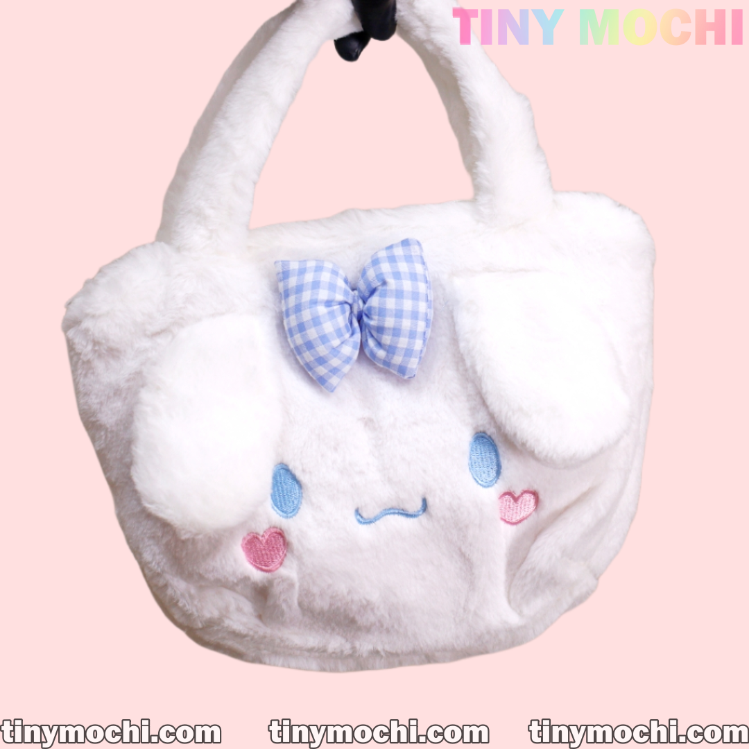 Kawaii Cartoon Characters Soft Plush Handbag—Cute and Stylish Gift for Girls