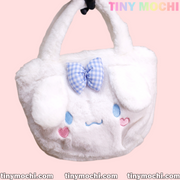 Kawaii Cartoon Characters Soft Plush Handbag—Cute and Stylish Gift for Girls