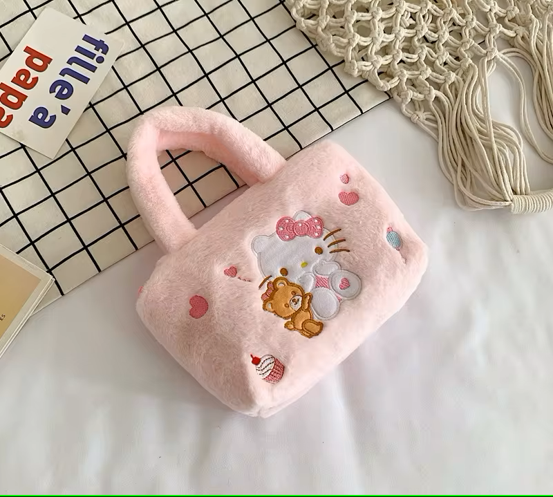 Kawaii Soft Plush Handbag - Part 3 - Tiny Mochi