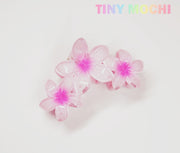 Large Colorful Flower, Non-Slip Hair Clips (4.13in/10.5cm) - Tiny Mochi