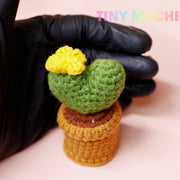 Mini Crochet Flowers Potted Plant - Tiny Mochi