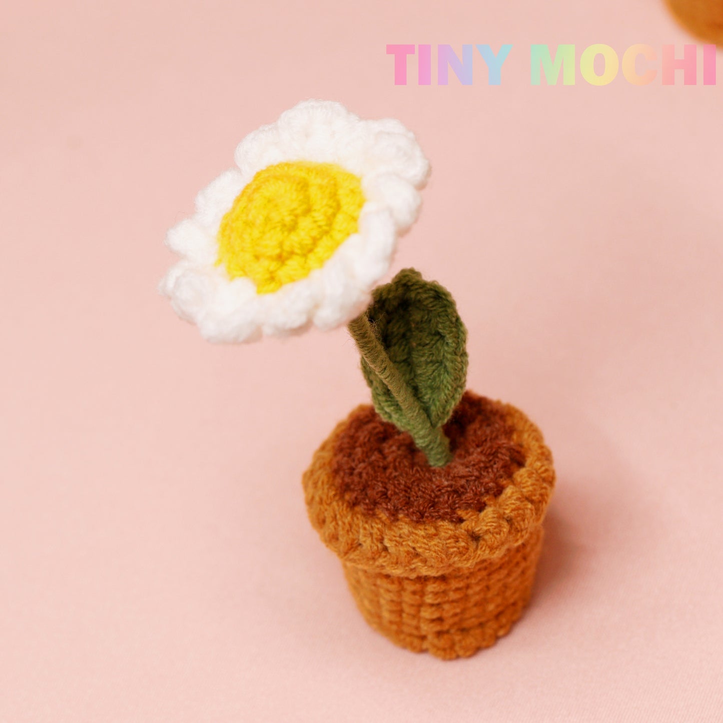 Mini Crochet Flowers Potted Plant - Tiny Mochi