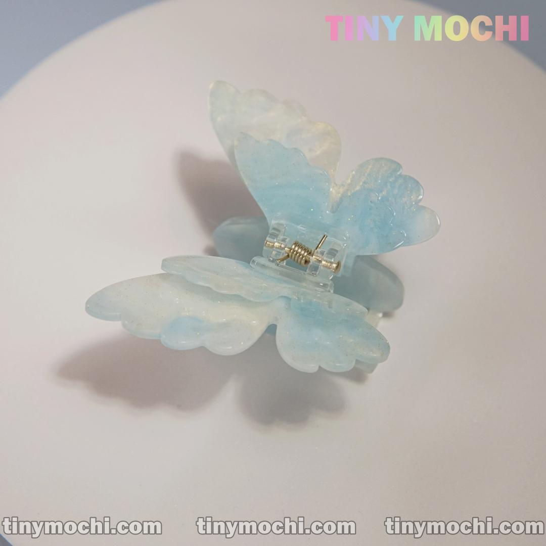 Butterfly Hair Claw Clip, UV Changing Color Hair Clip - Tiny Mochi