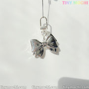Coquette Metal Bow Keychain – Chic & Elegant Accessory for Women - Tiny Mochi