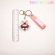 Cute Kawaii Character Keychains — Adorable 3D Anime-Inspired Keychains with Straps, Perfect for Bags, Keys, and Unique Gift Ideas - Tiny Mochi