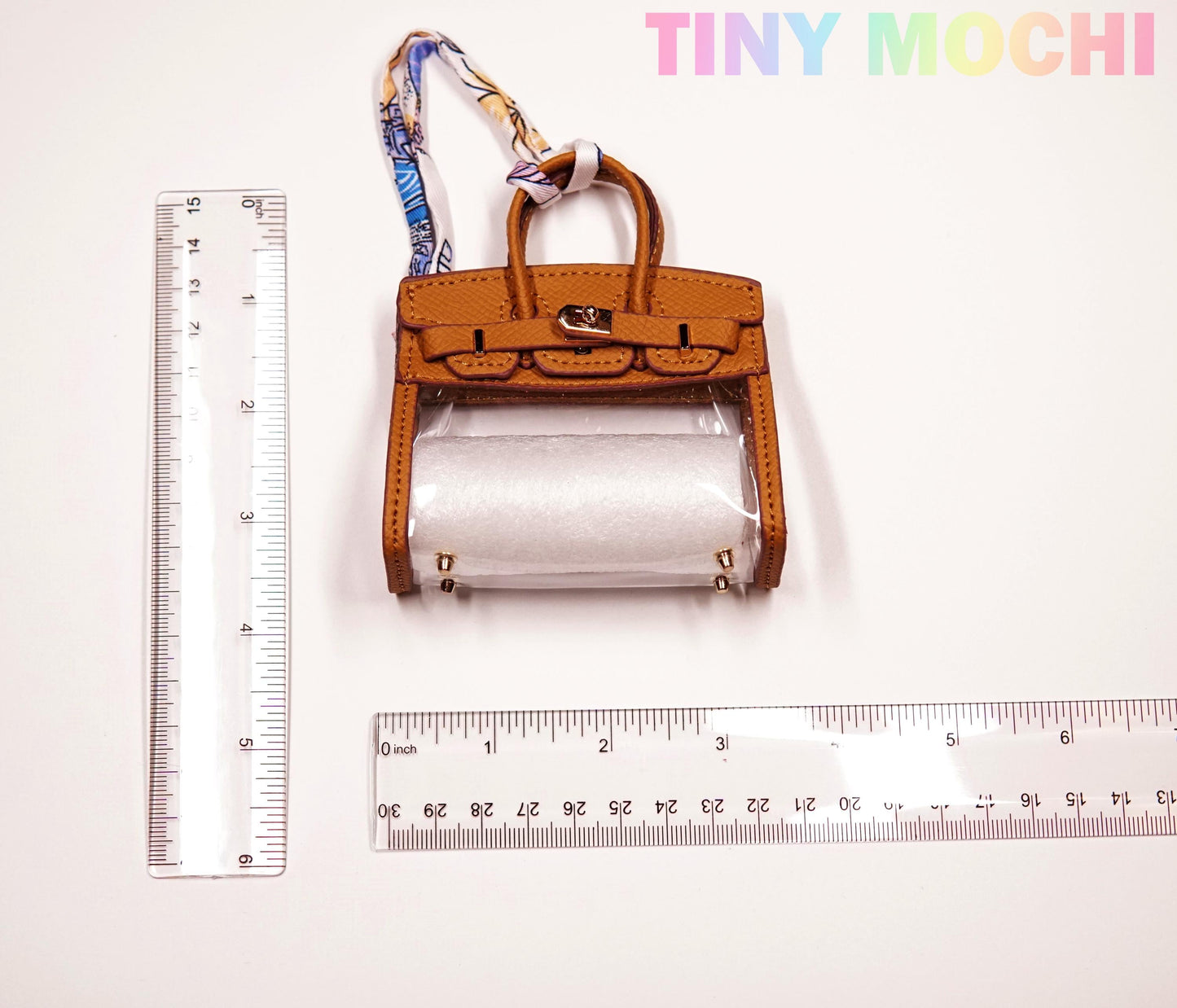 Part 1 - Tote-Shaped Transparent Key Pouch – Stylish Car Key Case for Women - Tiny Mochi
