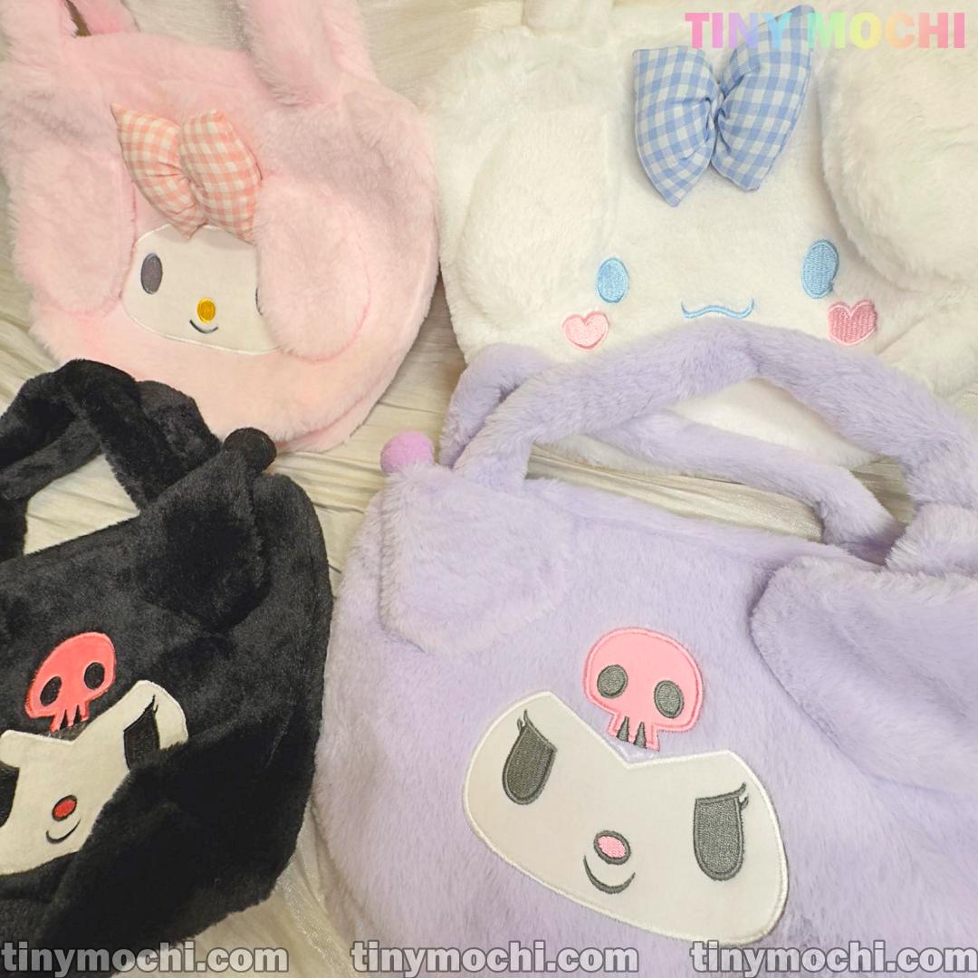 Kawaii Cartoon Characters Soft Plush Handbag—Cute and Stylish Gift for Girls - Tiny Mochi