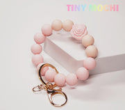 Cheerful Silicone Flower Keychain Bracelet - Ideal for Appreciating Special Women - Tiny Mochi