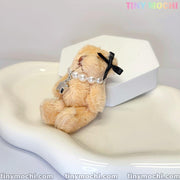 Adorable Star Necklace and Stylish Soft Bear Keychain – Charming Charm for Handbags, Cell Phones & Beyond! - Tiny Mochi