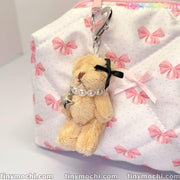 Adorable Star Necklace and Stylish Soft Bear Keychain – Charming Charm for Handbags, Cell Phones & Beyond! - Tiny Mochi